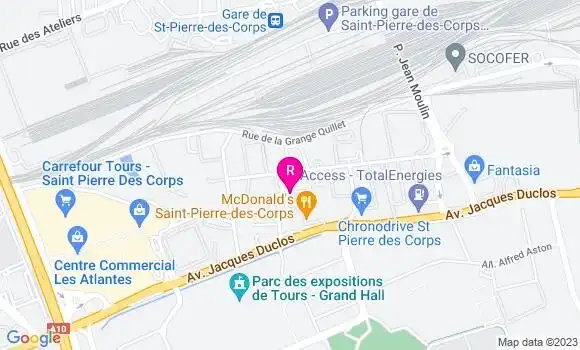Localisation Restaurant  Le Break