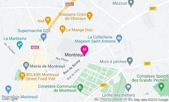 Localisation Restaurant  Le Plateau des Mille Vaches