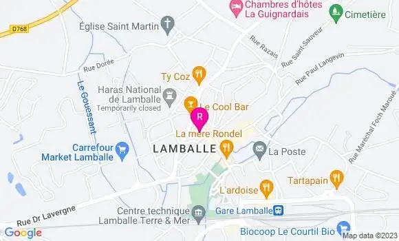 Localisation Restaurant  La Marmite