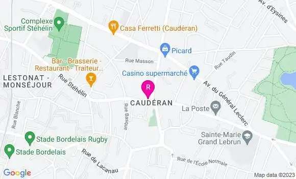 Localisation Restaurant  Le Café de la Place