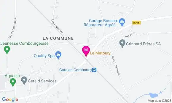 Localisation Restaurant  Le Matoury