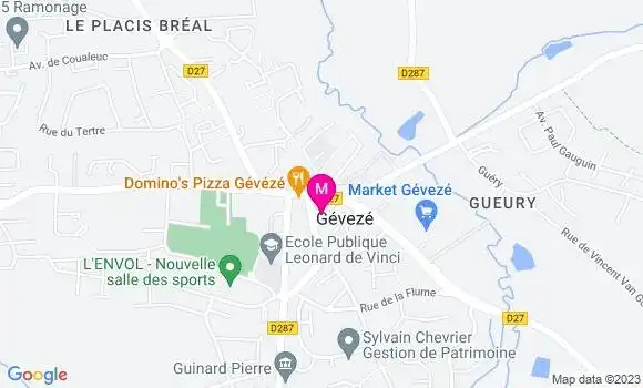 Localisation Le Bistrot Mijoté