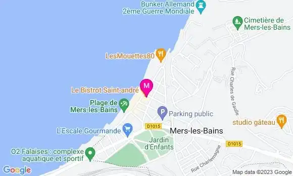 Localisation Le Bistrot Saint André