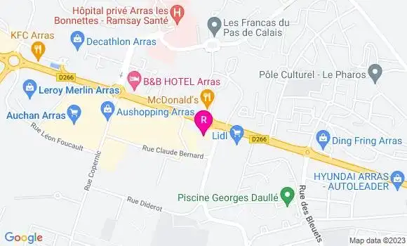 Localisation Restaurant  Au Comptoir