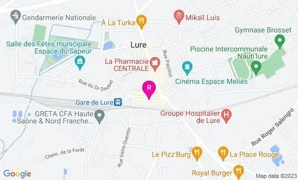 Localisation Restaurant  Chez Gustave