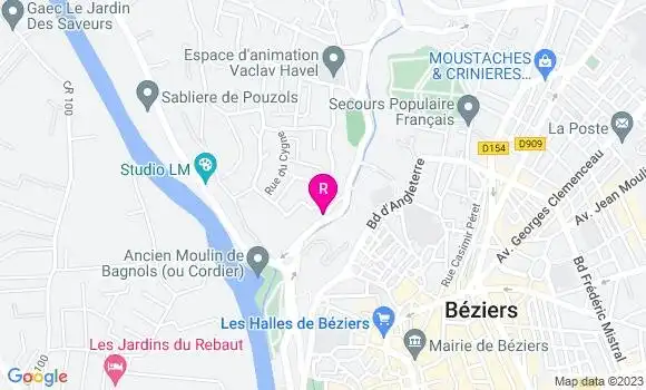Localisation Café La Laiterie
