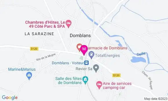 Localisation Restaurant  Chez Popeye