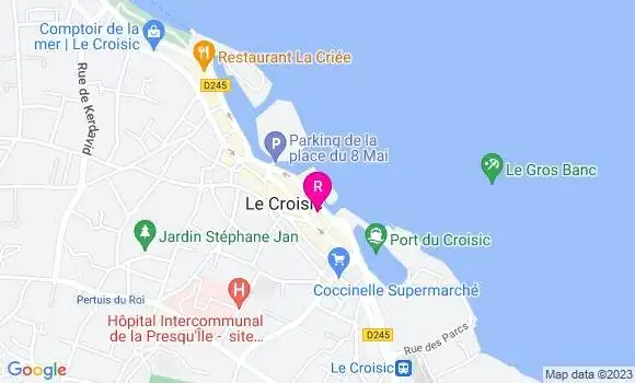 Localisation Restaurant  Le Bretagne