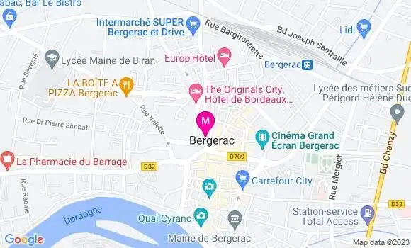 Localisation Café Le Riche