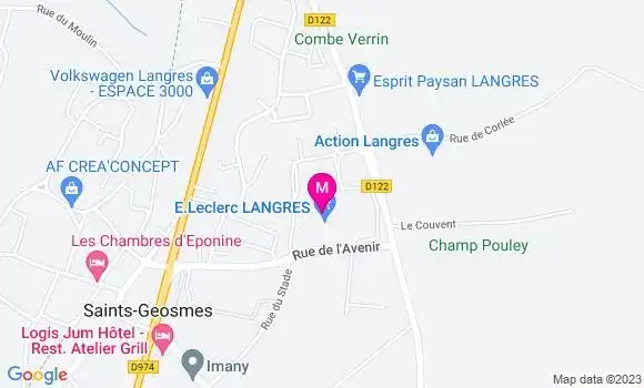 Localisation Brasserie le Noisetier