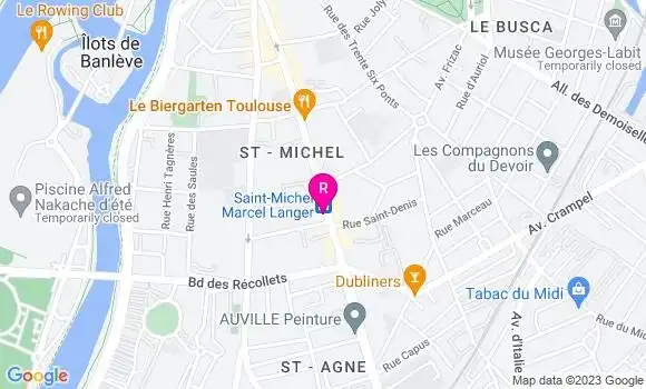 Localisation Restaurant Bar L