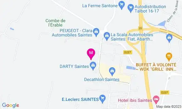 Localisation Restaurant Grill Buffalo Grill