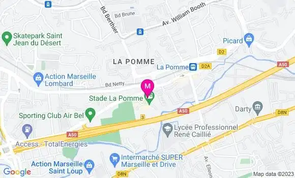 Localisation Restaurant Italien Pasta et Burger