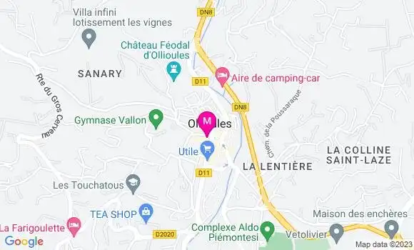 Localisation Restaurant  Le Saphir Pizza