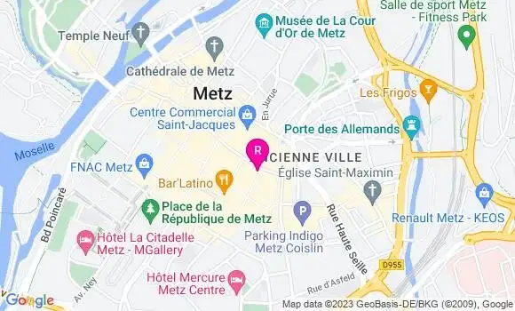 Localisation Restaurant  La Dolce Vita