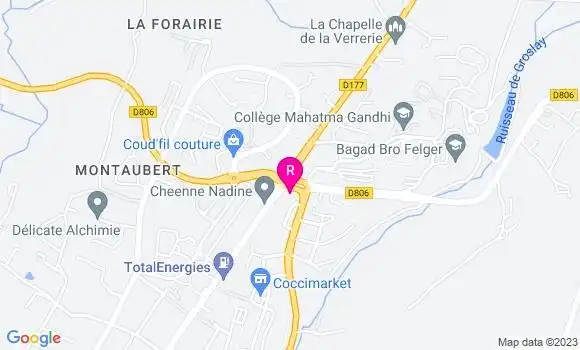 Localisation Restaurant Bar Le Turfiste