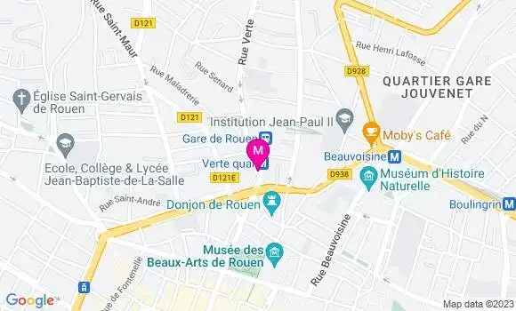 Localisation Fast Food Subway
