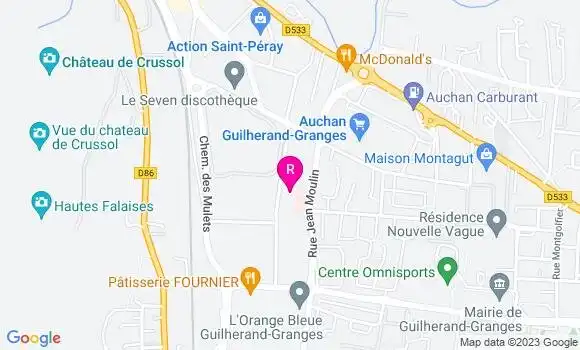 Localisation Restaurant  Chez Caro