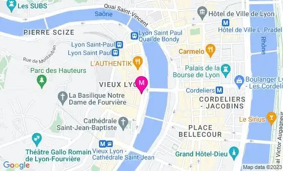 Localisation Restaurant Bar Les Fleurs du Malt