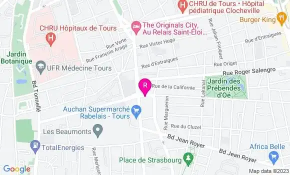 Localisation Restaurant  Au Gout du Jour