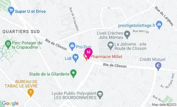 Localisation Restaurant  Le Lion d