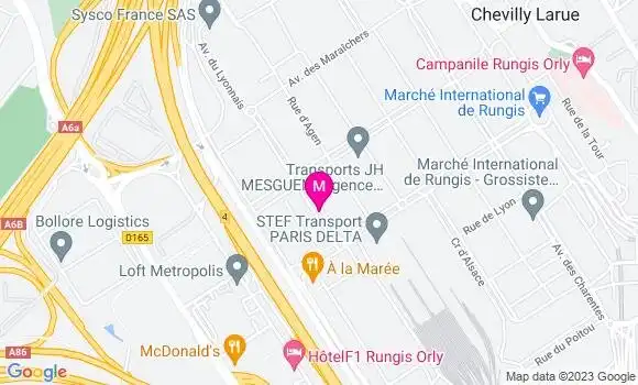Localisation Restaurant  La Marmite