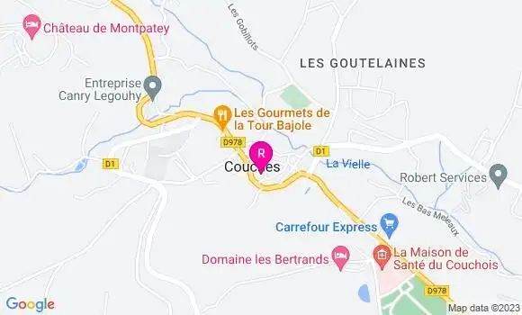 Localisation Restaurant  A l