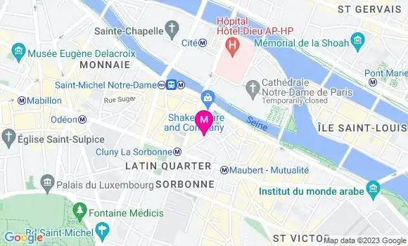 Localisation Restaurant  Le Dante
