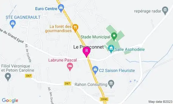 Localisation Restaurant  L