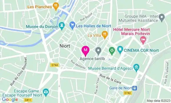 Localisation Restaurant  Le Qg
