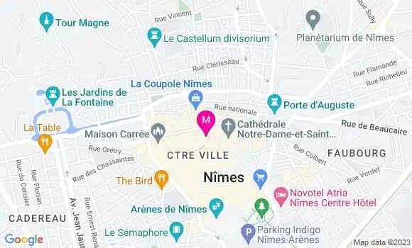 Localisation Restaurant  Les P