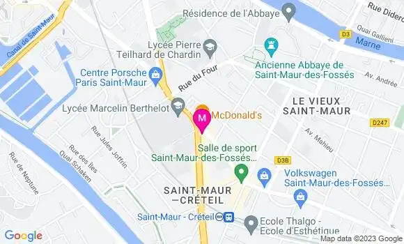Localisation Restaurant  S