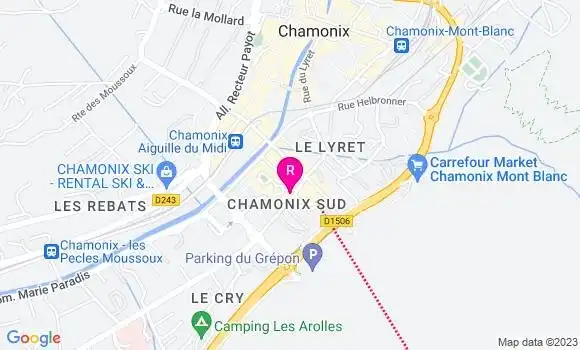Localisation Restaurant  La Coquelle
