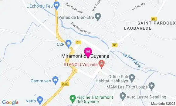 Localisation Restaurant  Les Baguettes d