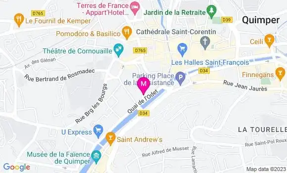 Localisation Restaurant  La Plaidoirie