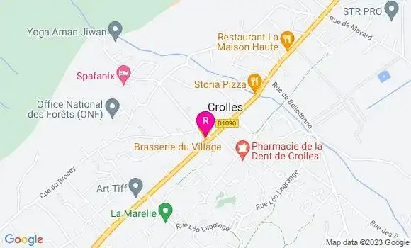 Localisation Brasserie du Village