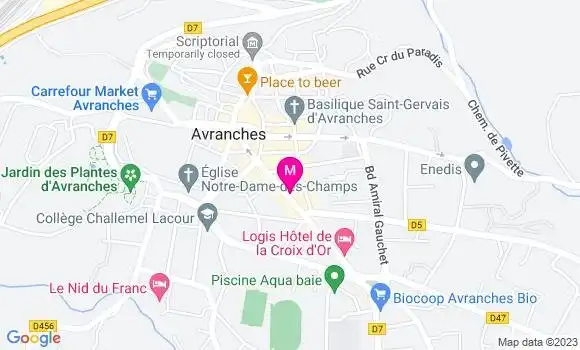 Localisation Restaurant  Le Saint Marco