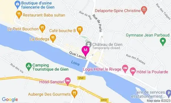 Localisation Restaurant  Le Regency
