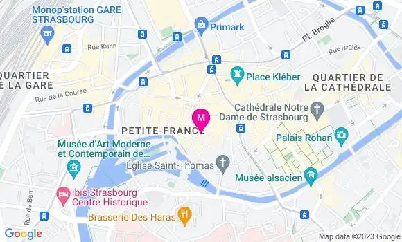 Localisation Restaurant Bar Le Troquet des Kneckes