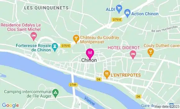 Localisation Restaurant  Au Chapeau Rouge