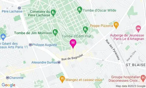 Localisation Restaurant  La Petite Table