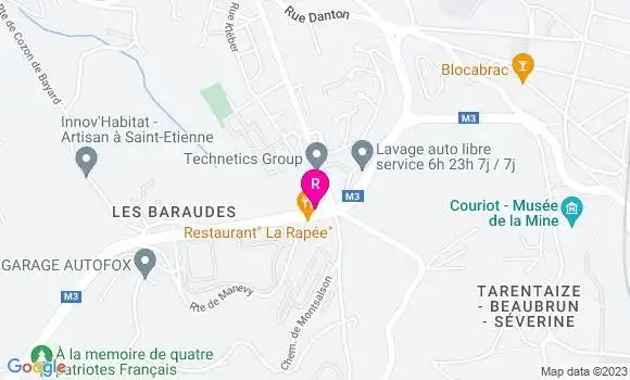 Localisation Restaurant  Au Bon Arrêt