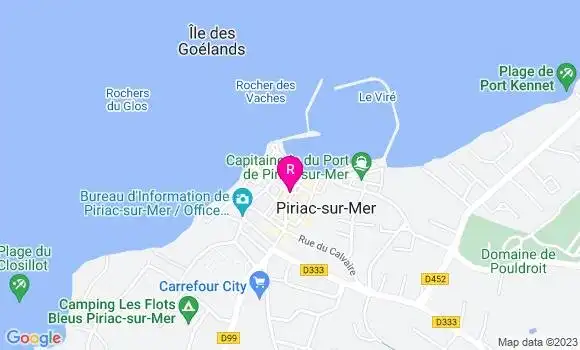 Localisation Crêperie de Keroman