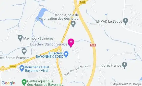Localisation Restaurant  L