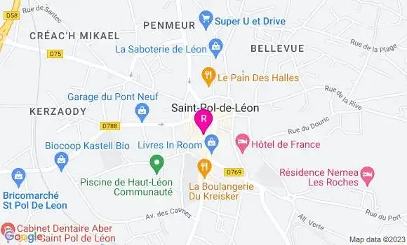 Localisation Restaurant  La Pomme d