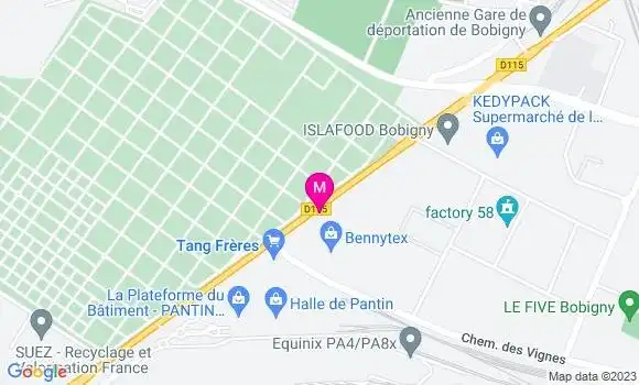 Localisation Restaurant  Bryan