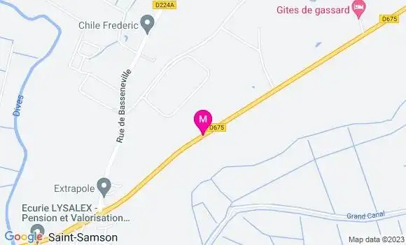 Localisation Restaurant  Le Div