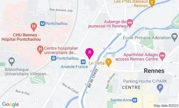Localisation Restaurant  La Poupée Qui Tousse