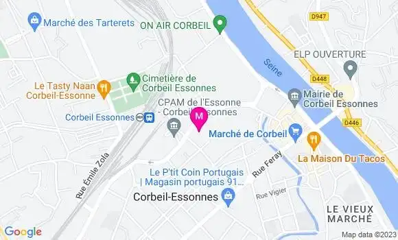 Localisation Restaurant  Gandhi