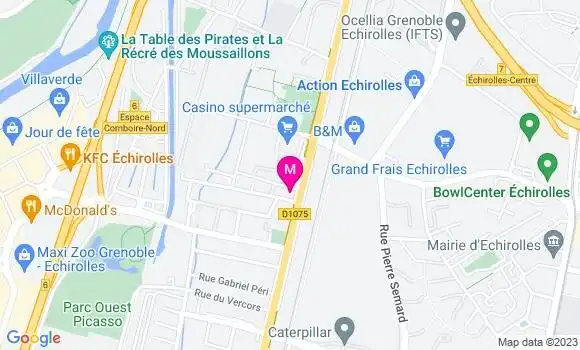 Localisation Restaurant Asiatique New Vina Wok